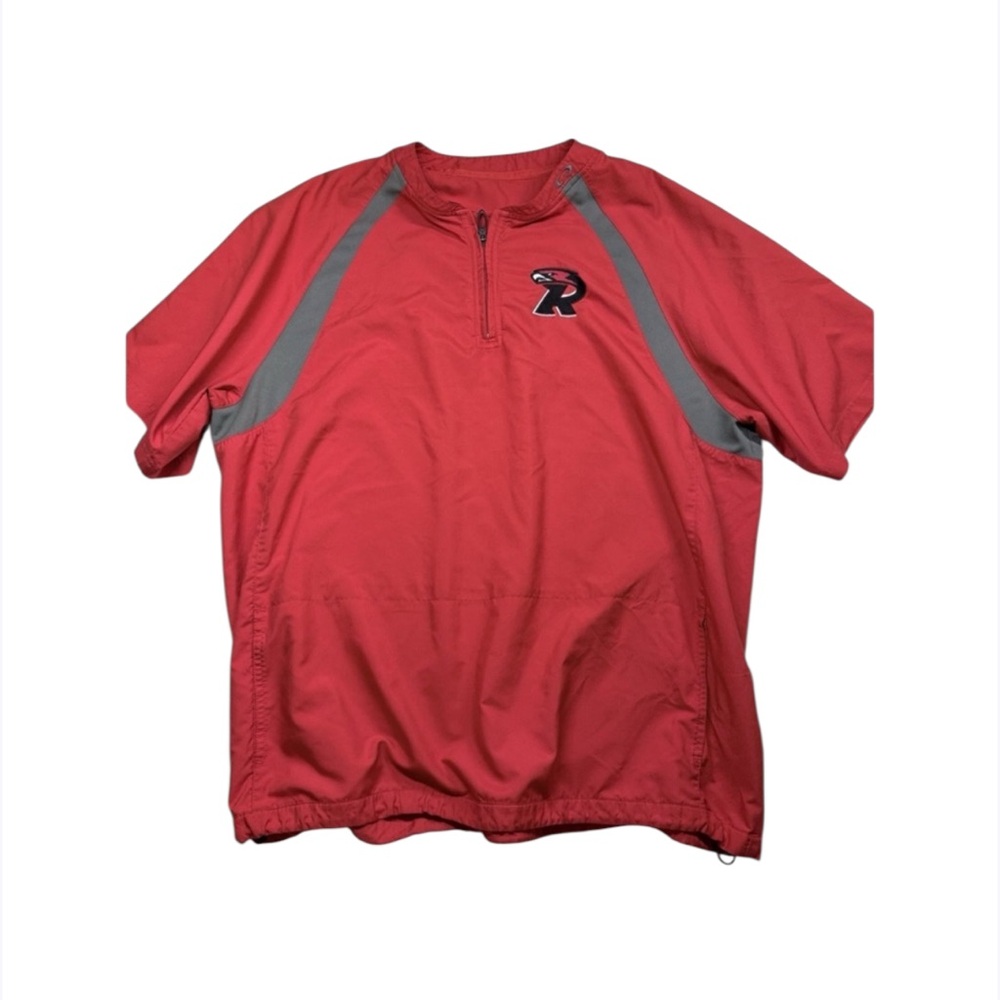Atlanta Falcons NFL Men's Red Short Sleeve Shirt XL Elastic Hem Football